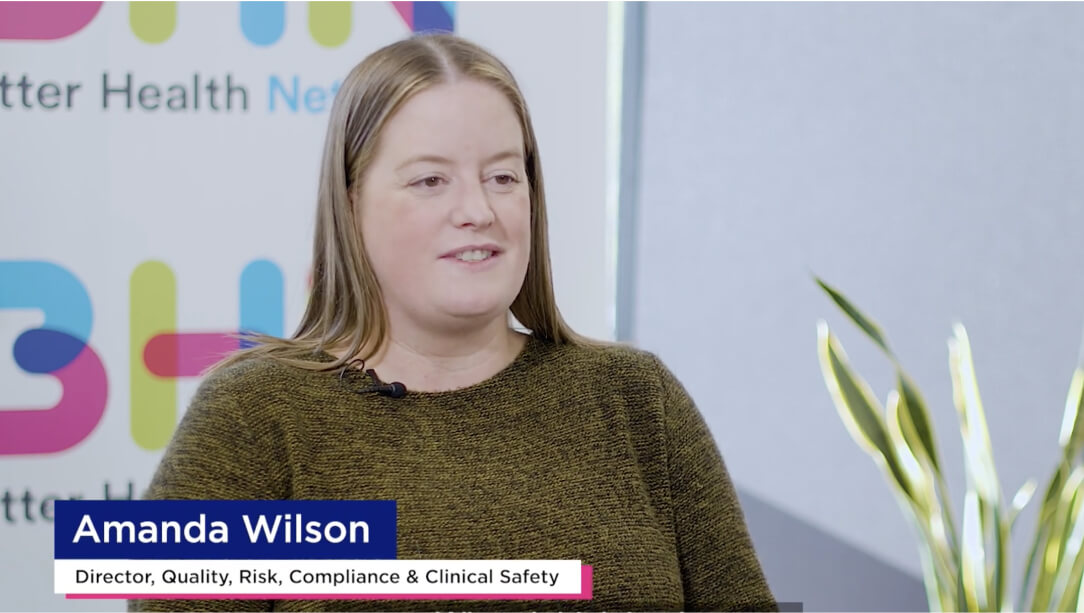 Amanda Wilson, Director, Quality, Risk, Compliance & Clinical Safety