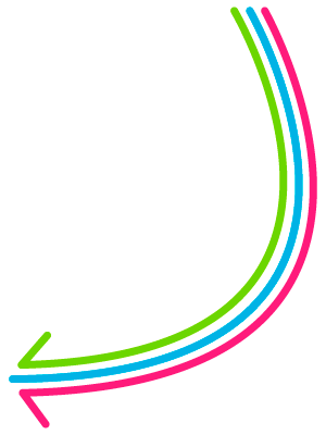 BHN coloured directional arrows